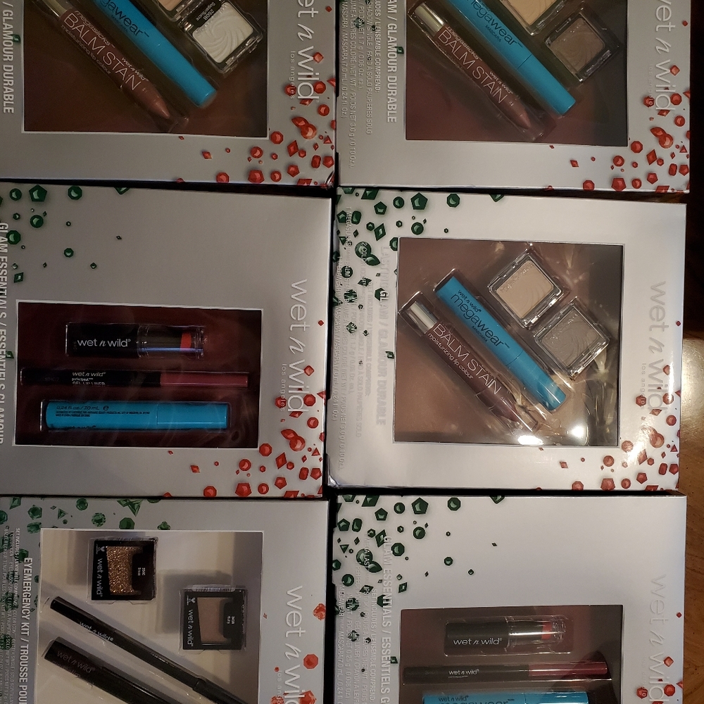 6 wet and wild makeup kits new